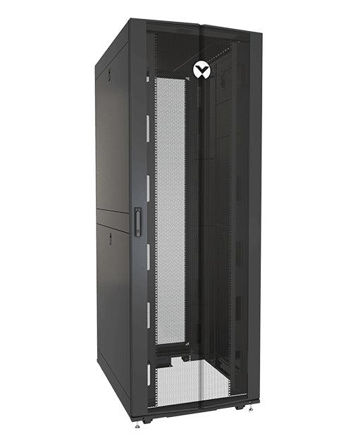Vertiv Vr3107Taa Rack Cabinet 48U Freestanding Rack Black, Transparent