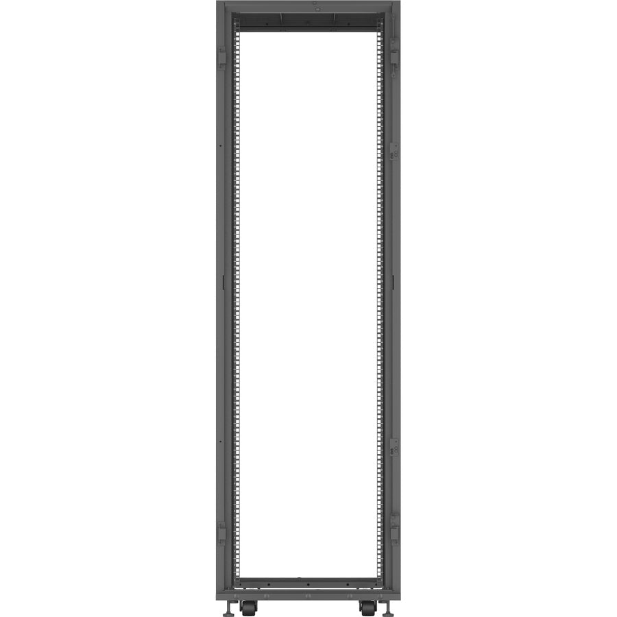 Vertiv Vr3100Taa Rack Cabinet 42U Freestanding Rack Black, Transparent
