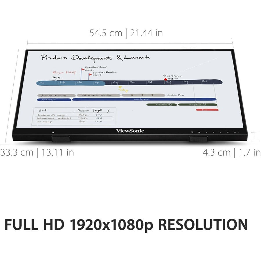 ViewSonic ID2456 24 Inch Touch Display - Interactive Pen Display with Active Stylus | ViewSonic