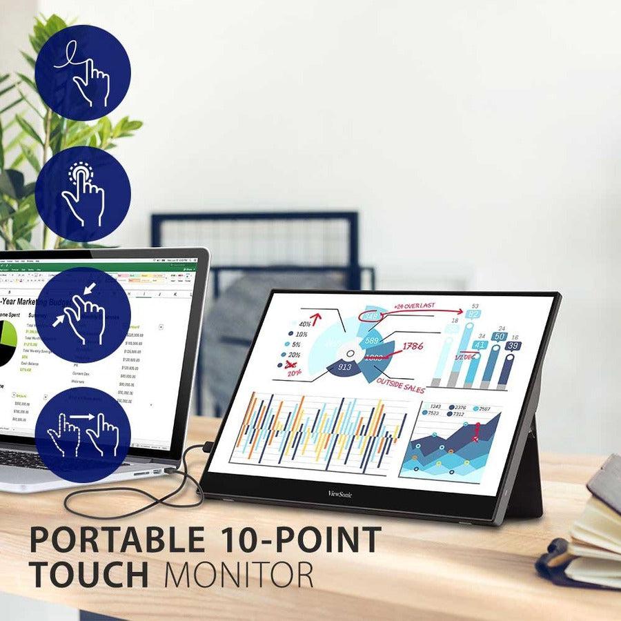 ViewSonic TD1655 16" Touch Portable Monitor