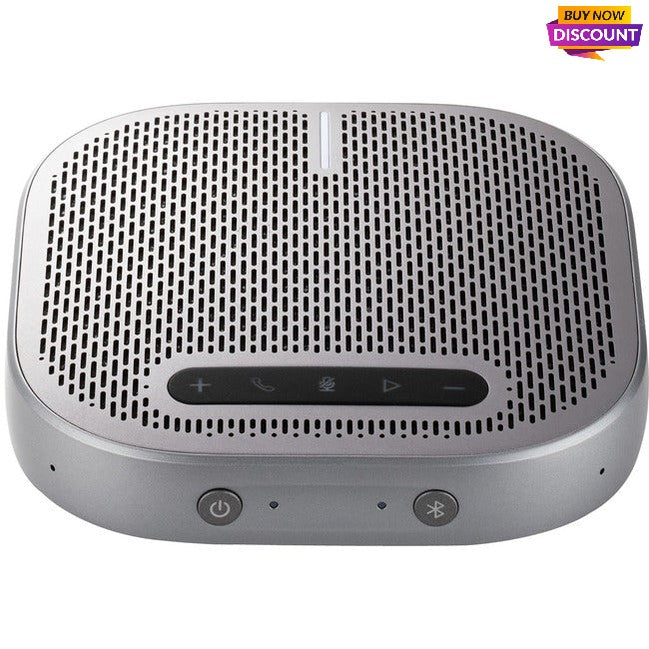 ViewSonic VB-AUD-201 Portable Wireless Conference Speakerphone with 360 Omnidirectional Sound Pickup, Reverse Charging, Bluetooth 5.0, Noise Cancellation for Home Office and Remote Meetings
