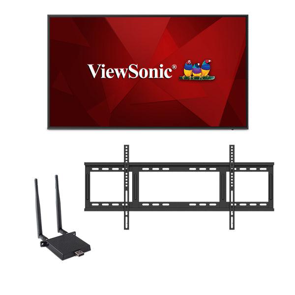 Viewsonic Cde6520 E1 Lg Format Presn Dsp Presentation Display Wall-Mounted Black