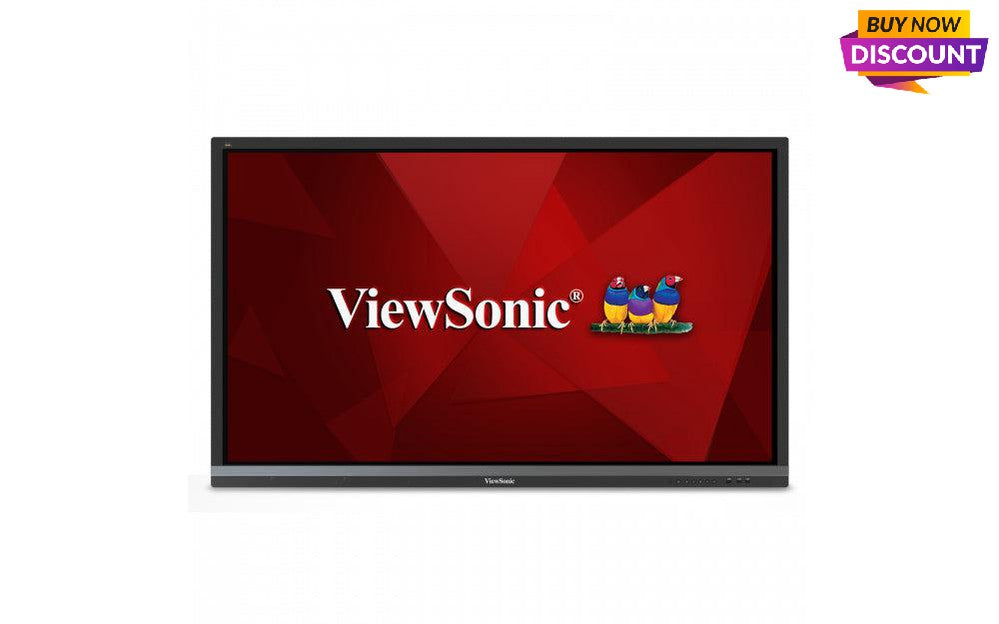 Viewsonic Ifp6550 Interactive Whiteboard 165.1 Cm (65") 3840 X 2160 Pixels Touchscreen Black