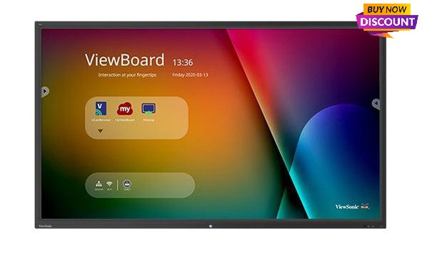 Viewsonic Ifp9850-E1 Interactive Whiteboard 2.49 M (98") 3840 X 2160 Pixels Black