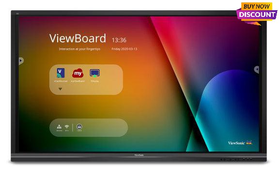 Viewsonic Ifp9850-E4 Interactive Whiteboard 2.49 M (98") 3840 X 2160 Pixels Black