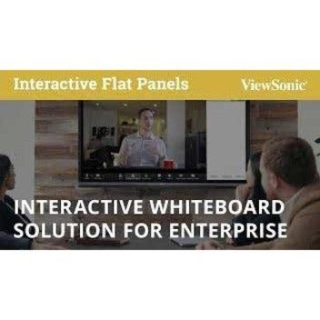 Viewsonic Ifp7550 Interactive Whiteboard 190.5 Cm (75") 3840 X 2160 Pixels Touchscreen Black