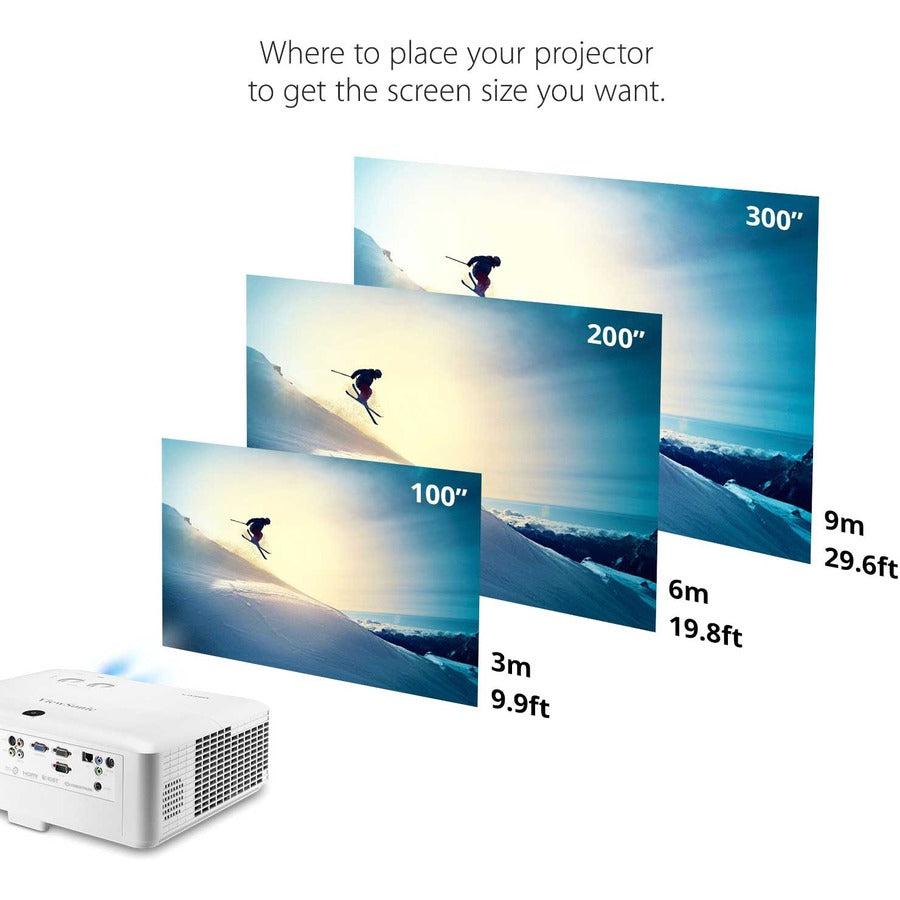 Viewsonic Ls920Wu Data Projector Standard Throw Projector 6000 Ansi Lumens Dmd Wuxga (1920X1200) White