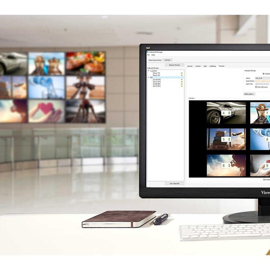 Viewsonic Moderro Nmp012 Black 4K Ultra Hd 8 Gb Ethernet Lan