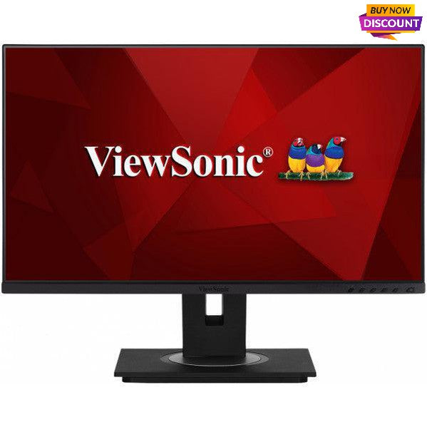 Viewsonic Vg Series Vg2455 Led Display 60.5 Cm (23.8") 1920 X 1080 Pixels Full Hd Black