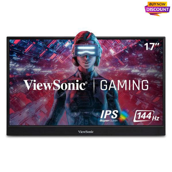 Viewsonic Vx Series Vx1755 Computer Monitor 43.2 Cm (17") 1920 X 1080 Pixels Full Hd Led Black, Grey