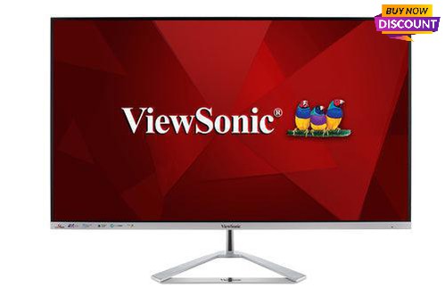 Viewsonic Vx Series Vx3276-4K-Mhd 81.3 Cm (32") 3840 X 2160 Pixels 4K Ultra Hd Led Silver