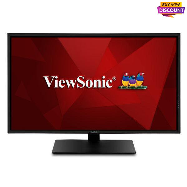 Viewsonic Vx4381-4K Computer Monitor 109.2 Cm (43") 3840 X 2160 Pixels 4K Ultra Hd Led Black