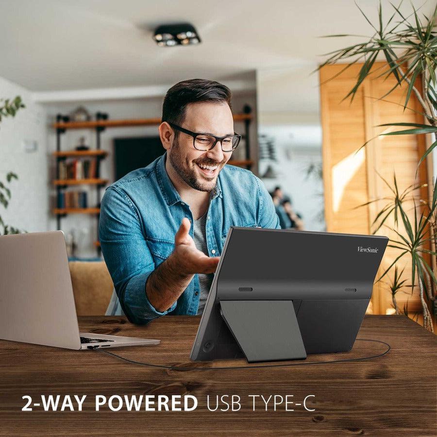 Viewsonic Va1655 Touch Screen Monitor 40.6 Cm (16") 1920 X 1080 Pixels Black