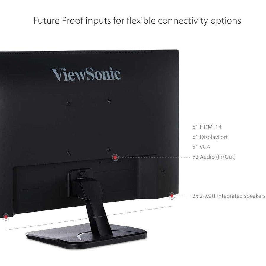 Viewsonic Va2256-Mhd 54.6 Cm (21.5") 1920 X 1080 Pixels Full Hd Led Black