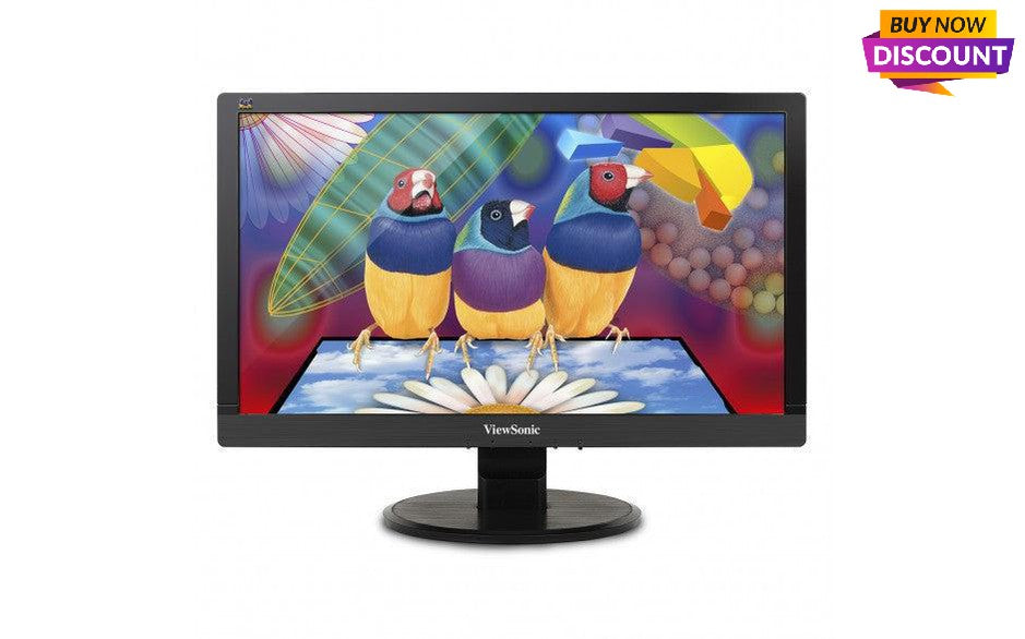 Viewsonic Value Series Va2055Sm Led Display 49.5 Cm (19.5") 1920 X 1080 Pixels Full Hd Lcd Black