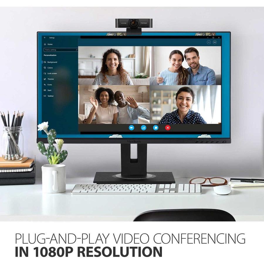 Viewsonic Vb-Cam-001 Webcam 2.07 Mp 1920 X 1080 Pixels Usb 2.0 Black