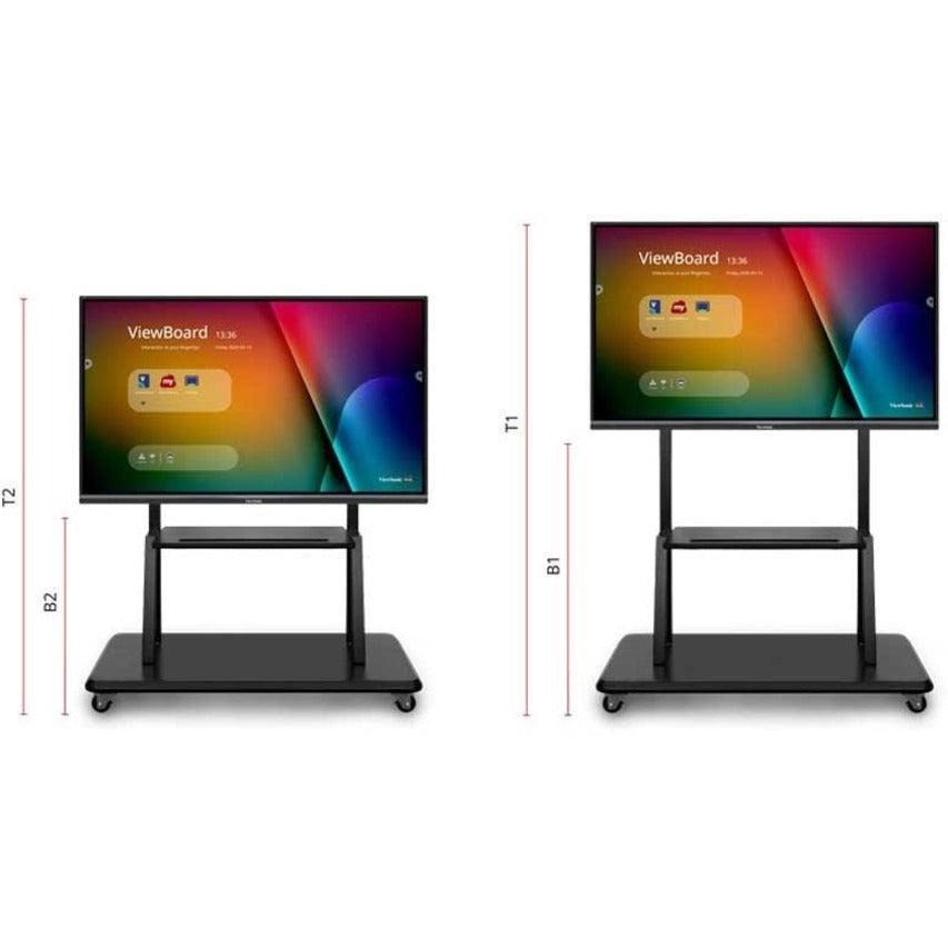 Viewsonic Vb-Stnd-001 Signage Display Mount 2.49 M (98") Black