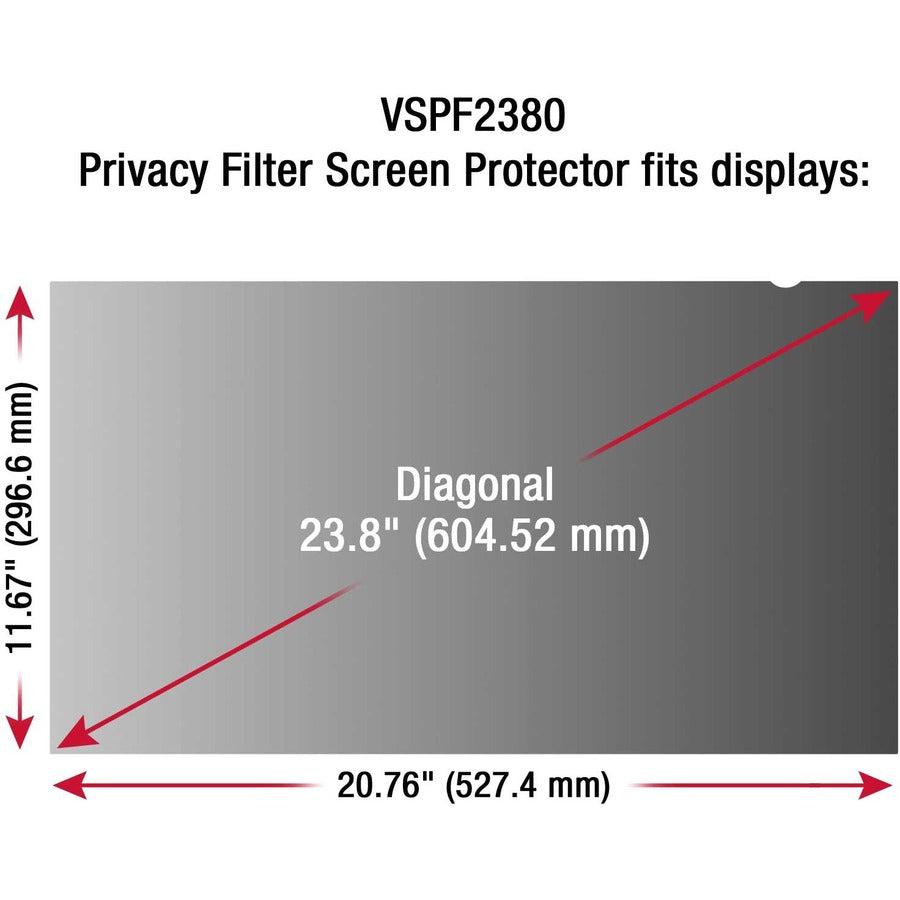 Viewsonic Vp-Pf-3400 Display Privacy Filters Frameless Display Privacy Filter 60.5 Cm (23.8")