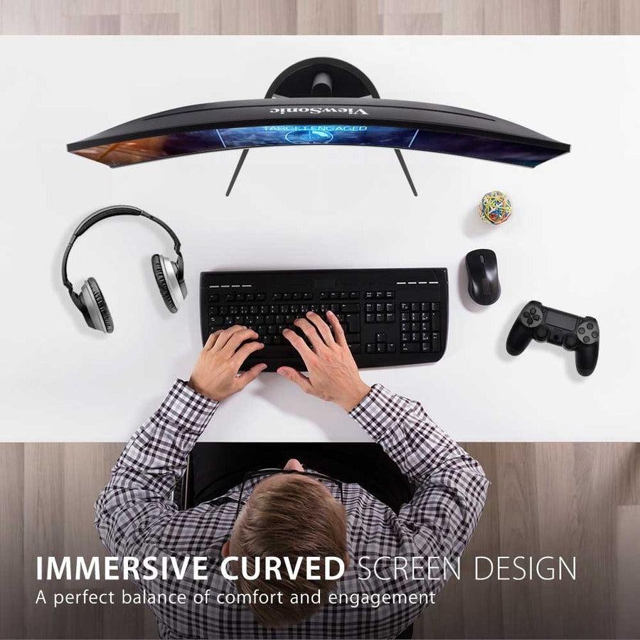 Viewsonic Vx Series Vx3268-2Kpc-Mhd Computer Monitor 81.3 Cm (32") 2560 X 1440 Pixels Quad Hd Led Black