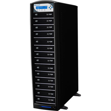 Vinpower Digital SharkBluCP Blu-ray/DVD/CD Tower Duplicator (Supports BD CopyProtection) SHARKBLUCP-S14T-BK