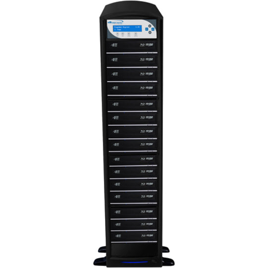 Vinpower Digital SharkBluCP Blu-ray/DVD/CD Tower Duplicator (Supports BD CopyProtection) SHARKBLUCP-S15T-BK