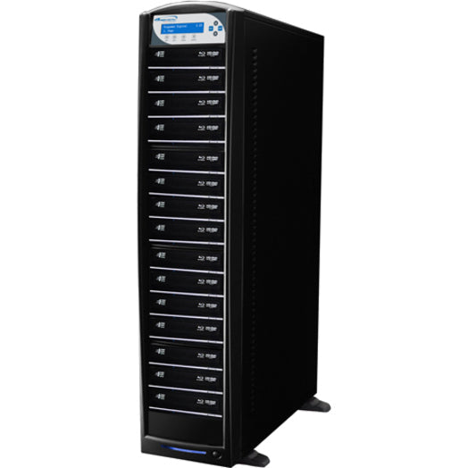 Vinpower Digital SharkBluCP Blu-ray/DVD/CD Tower Duplicator (Supports BD CopyProtection) SHARKBLUCP-S15T-BK