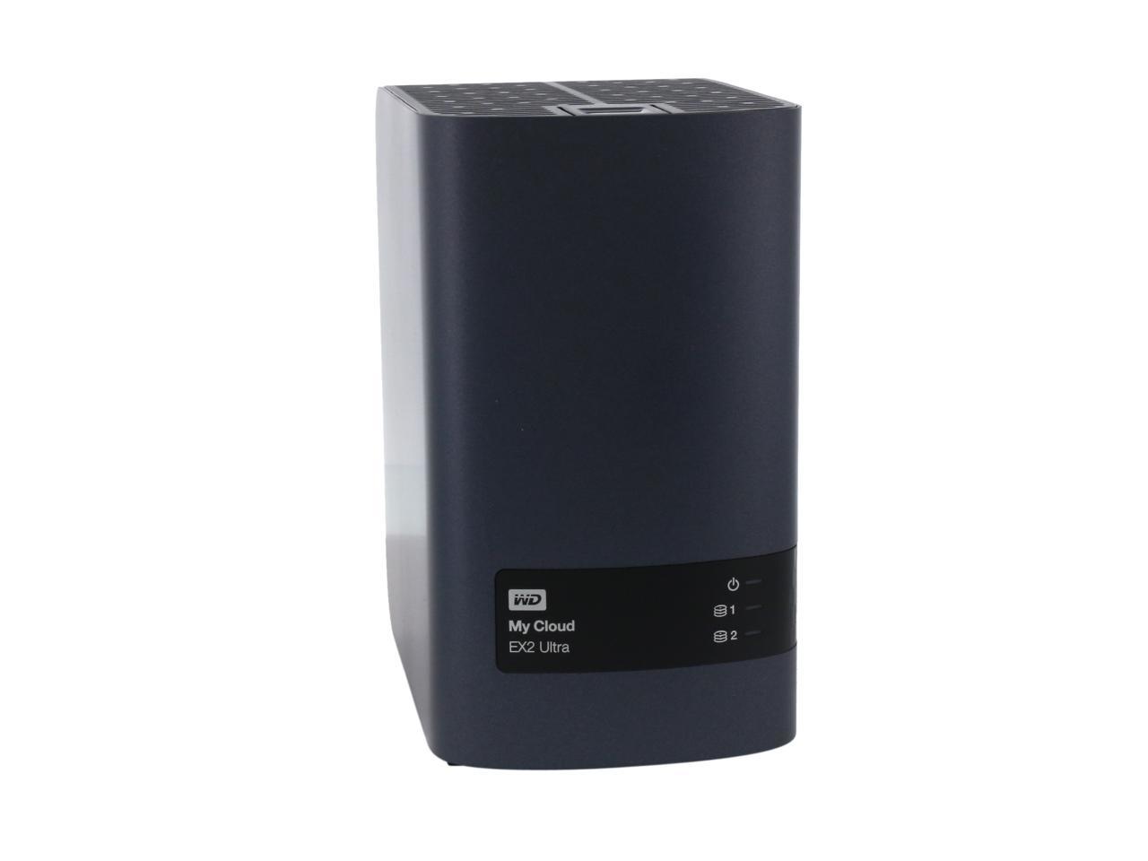 Wd 12Tb My Cloud Ex2 Ultra Nas - Network Attached Storage - Dual-Core Processor (Wdbvbz0120Jch-Nesn)