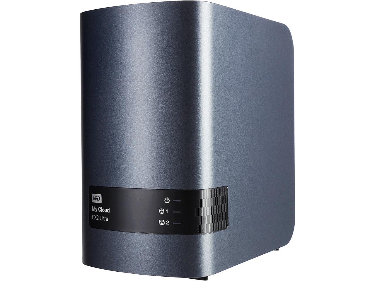 Wd 16Tb My Cloud Ex2 Ultra Nas - Network Attached Storage - Dual-Core Processor (Wdbvbz0160Jch-Nesn)