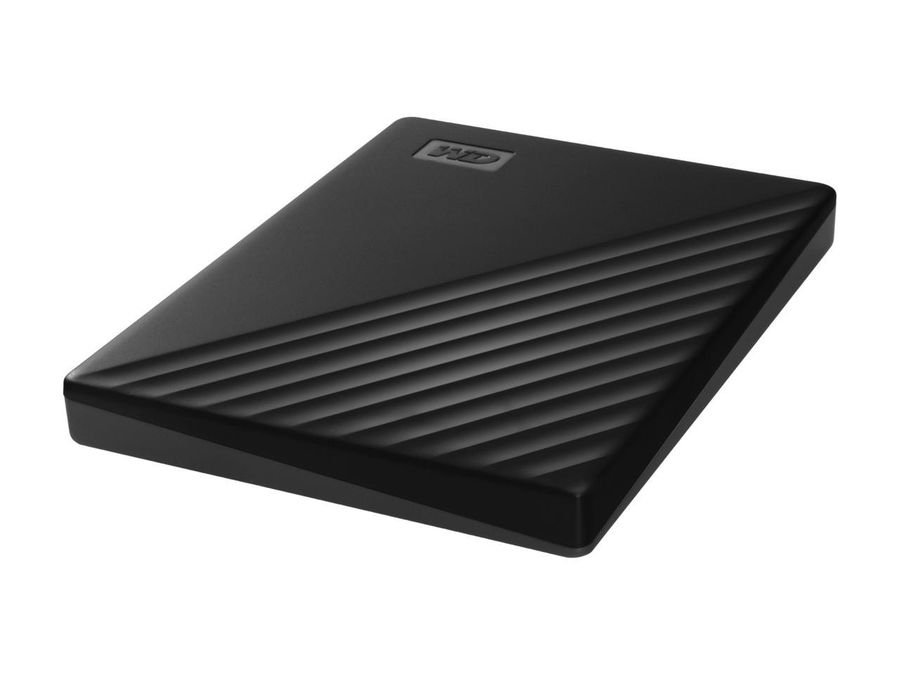 Wd 1Tb My Passport Portable Storage External Hard Drive Usb 3.2 For Pc/Mac Black (Wdbyvg0010Bbk-Wesn)