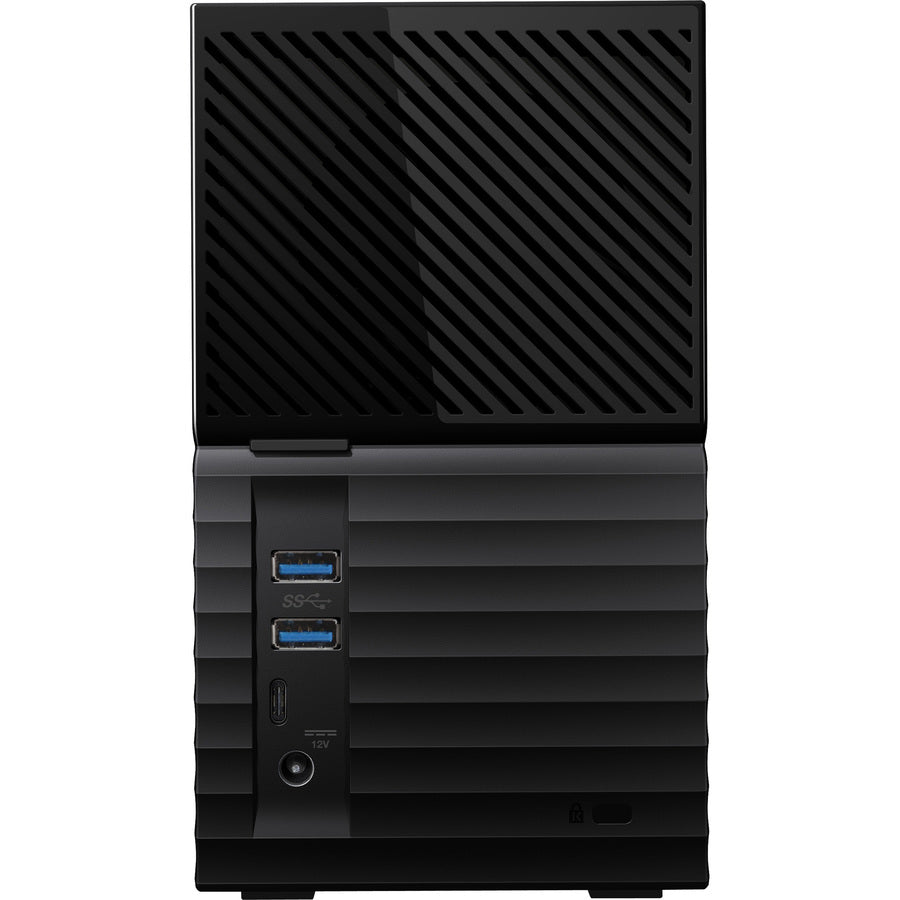 WD 20TB My Book Duo Desktop RAID External Hard Drive - USB 3.1 WDBFBE0200JBK-NESN