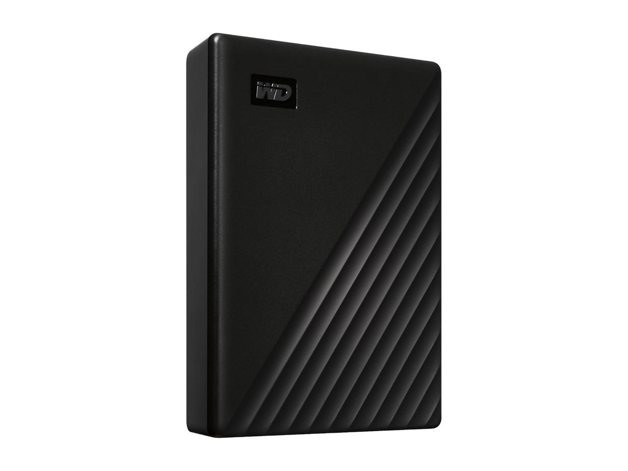 Wd 4Tb My Passport Portable Storage External Hard Drive Usb 3.2 For Pc/Mac Black (Wdbpkj0040Bbk-Wesn)