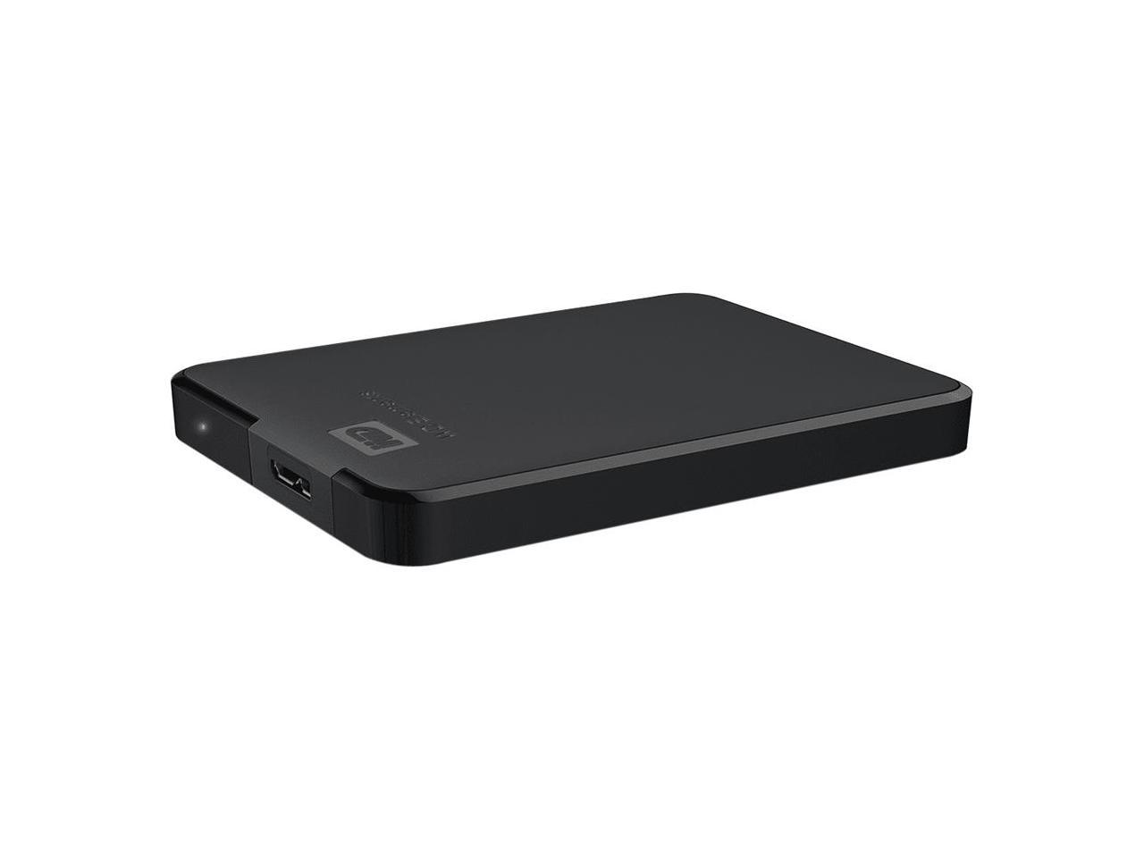 Wd 5Tb Elements Portable Storage Usb 3.0 Model Wdbu6Y0050Bbk-Wesn Black