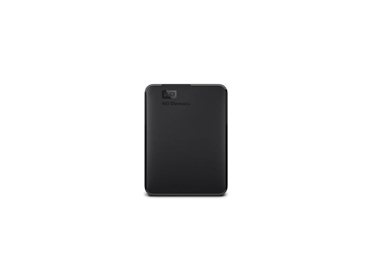 Wd 5Tb Elements Portable Storage Usb 3.0 Model Wdbu6Y0050Bbk-Wesn Black