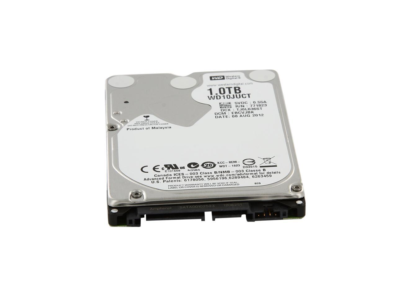 Wd Av-25 1Tb 5400 Rpm 16Mb Cache Sata 3.0Gb/S 2.5-Inch Internal Hard Drive - Wd10Juct