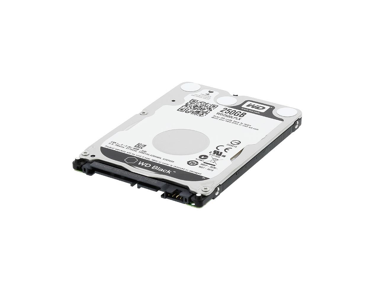 WD BLACK Mobile Hard Drive - Performance SATA 6Gb/s Internal Storage | Tecisoft WD2500LPLX