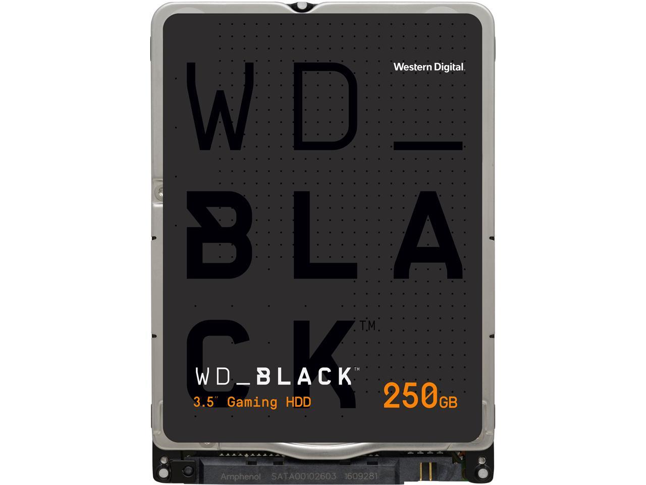 WD BLACK Mobile Hard Drive - Performance SATA 6Gb/s Internal Storage | Tecisoft WD2500LPLX