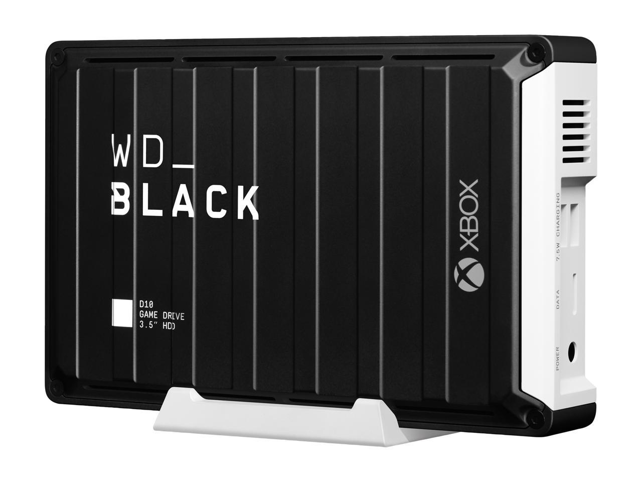 Wd Black 12Tb D10 Game Drive Portable External Hard Drive For Xbox Usb 3.2 (Wdba5E0120Hbk-Nesn)