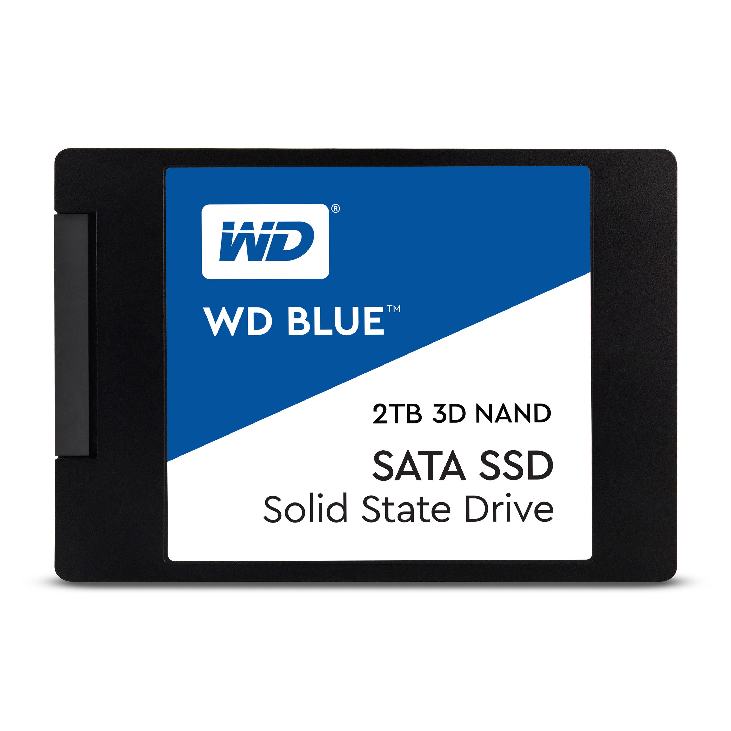 WD Blue 3D NAND 2TB PC SSD - SATA III 6 Gb/s 2.5/7mm Solid State Drive" WDS200T2B0A