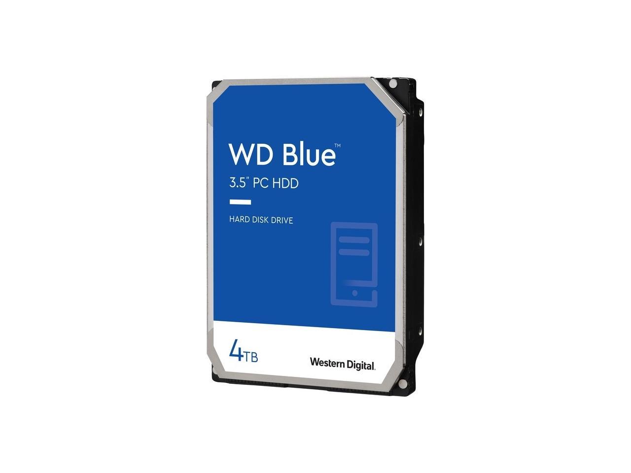 Wd Blue 4Tb Desktop Hard Disk Drive - 5400 Rpm Sata 6Gb/S 256Mb Cache 3.5 Inch - Wd40Ezaz