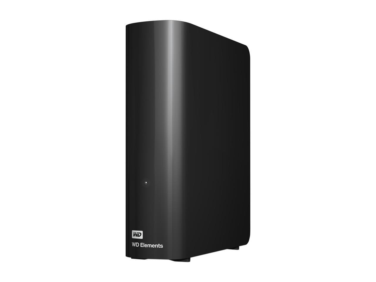 Wd Elements 10Tb Usb 3.0 Desktop Hard Drive Black Wdbwlg0100Hbk-Nesn