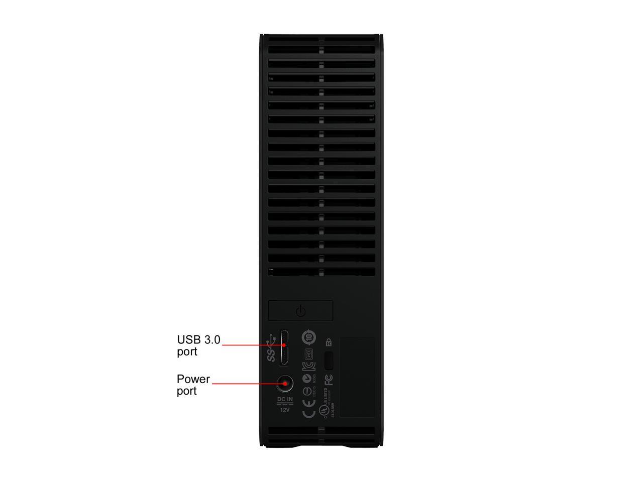 Wd Elements 6Tb Usb 3.0 Desktop Hard Drive Black Wdbwlg0060Hbk-Nesn