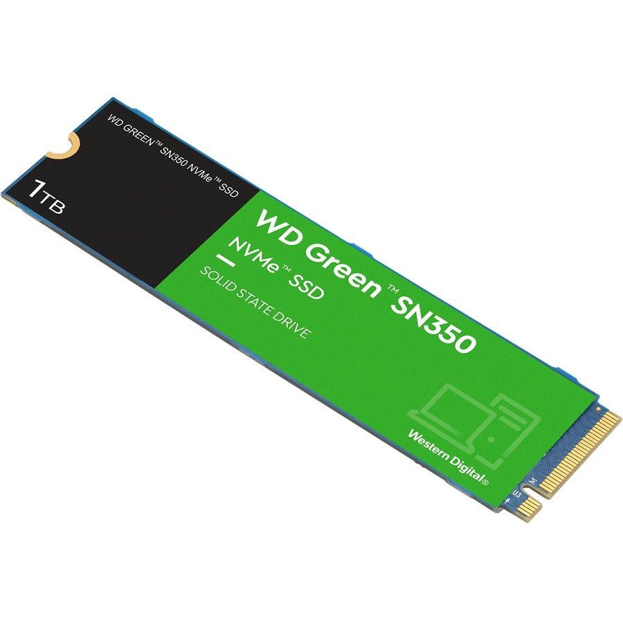WD Green SN350 WDS100T3G0C 1TB Solid State Drive - M.2 2280 Internal - PCI Express NVMe (PCI Express NVMe 3.0 x4)