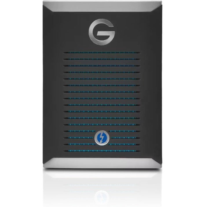 WD-IMSourcing G-DRIVE mobile Pro GDMOPTB3WB5001DBB 500 GB Portable Solid State Drive - External - PCI Express NVMe - Black 0G10310-1