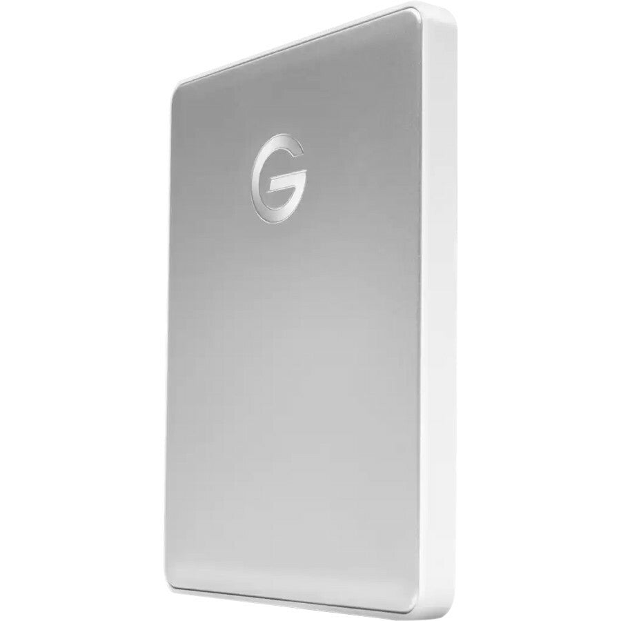 WD-IMSourcing G-DRIVE mobile USB-C 4 TB Portable Hard Drive - 2.5 External - Silver" 0G10348-1