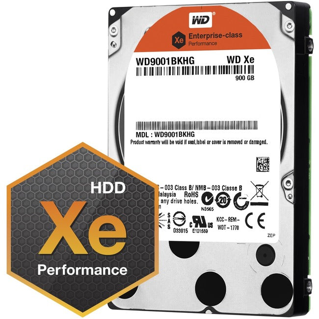 Wd-Imsourcing Xe Wd9001Bkhg 900 Gb Hard Drive - 2.5" Internal - Sas (6Gb/S Sas)