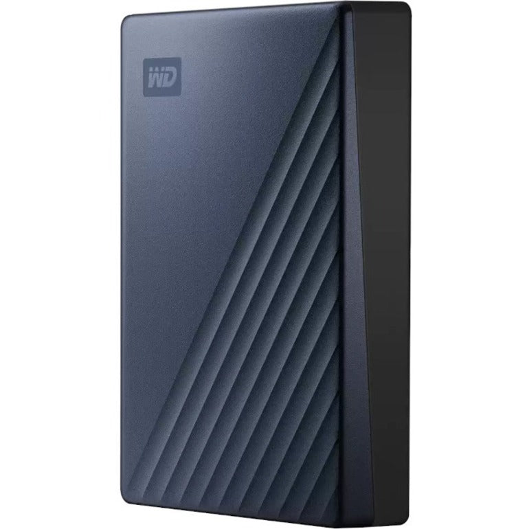 WD My Passport Ultra WDBFTM0050BBL 5 TB Portable Hard Drive - External - Blue WDBFTM0050BBL-WESN