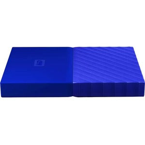 WD My Passport WDBYFT0030BBL-WESN 3 TB Portable Hard Drive - External - Blue