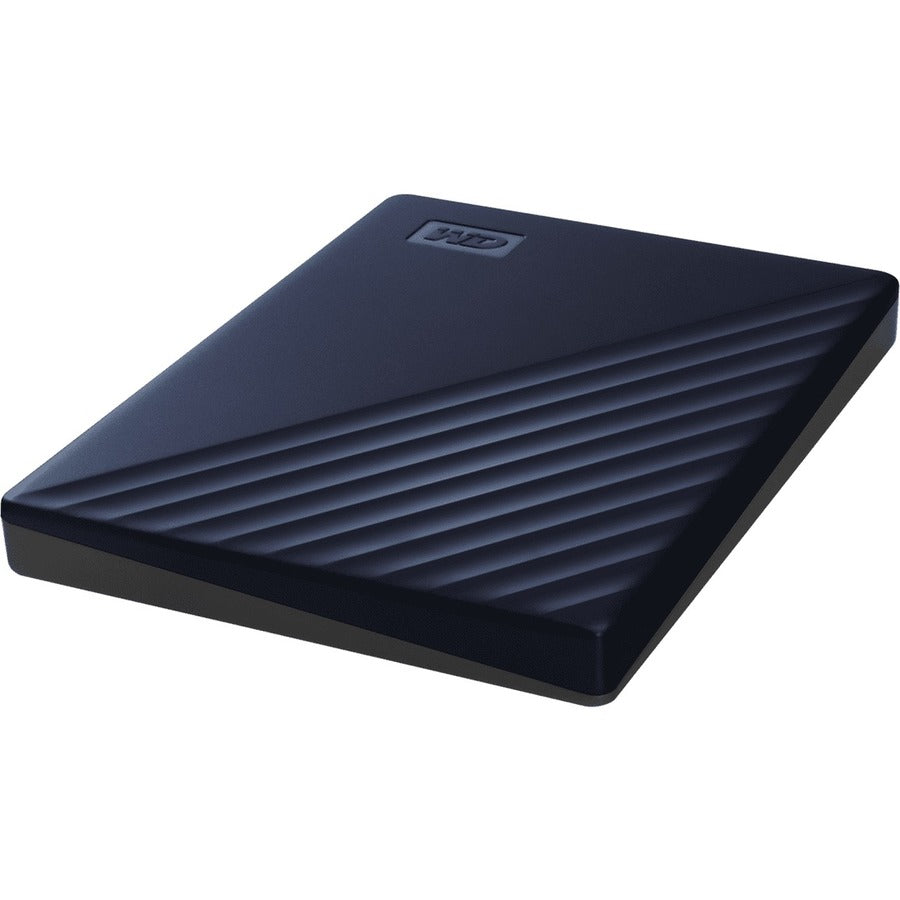 WD My Passport for Mac WDBA2D0020BBL 2 TB Portable Hard Drive - 2.5 External - Midnight Blue" WDBA2D0020BBL-WESN