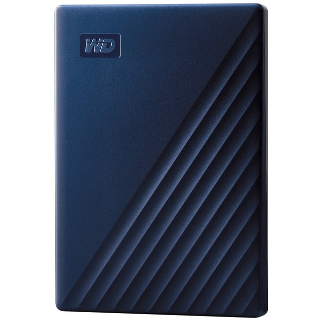 WD My Passport for Mac WDBA2D0020BBL 2 TB Portable Hard Drive - 2.5 External - Midnight Blue" WDBA2D0020BBL-WESN