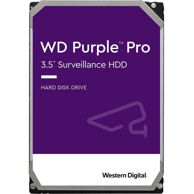 WD Purple Pro WD101PURP 10 TB Hard Drive - 3.5 Internal - SATA (SATA/600) - Conventional Magnetic Recording (CMR) Method" WD101PURP-20PK